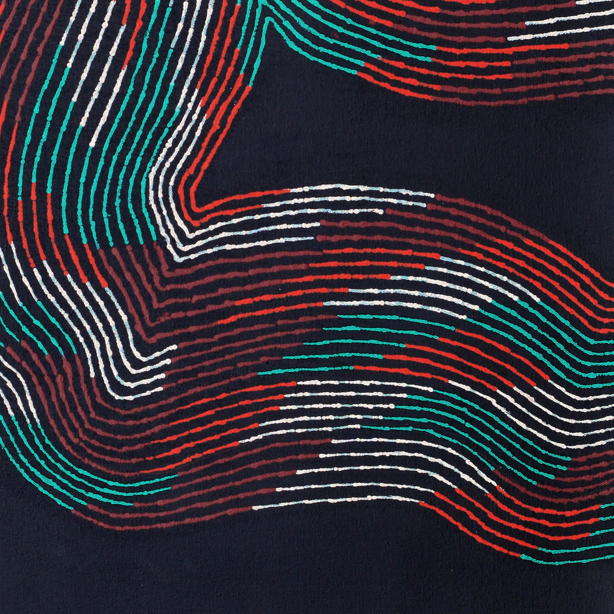 Aboriginal Artwork by Flora Nakamarra Brown, Mina Mina Jukurrpa - Ngalyipi, 61x46cm