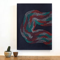 Aboriginal Artwork by Flora Nakamarra Brown, Mina Mina Jukurrpa - Ngalyipi, 61x46cm