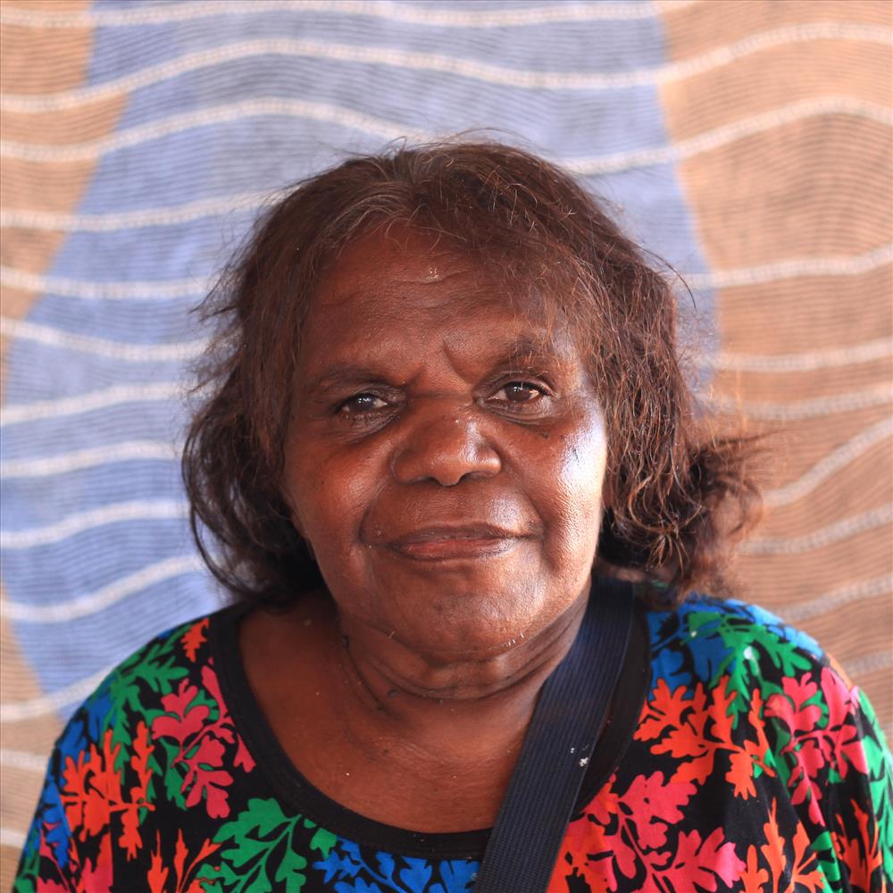 Aboriginal Artwork by Flora Nakamarra Brown, Mina Mina Jukurrpa - Ngalyipi, 61x46cm