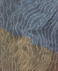 Aboriginal Artwork by Flora Nakamarra Brown, Mina Mina Jukurrpa - Ngalyipi, 91x76cm