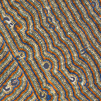 Aboriginal Art by Florence Nungarrayi Tex, Lappi Lappi Jukurrpa, 122x61cm - ART ARK®