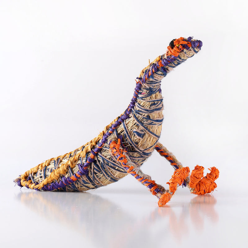 Aboriginal Artwork by Florrie Cooper - Tjulpu (Bird) Tjanpi Sculpture