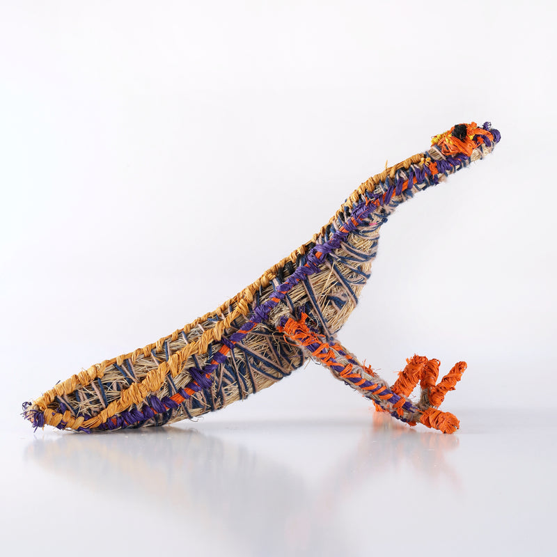 Aboriginal Artwork by Florrie Cooper - Tjulpu (Bird) Tjanpi Sculpture