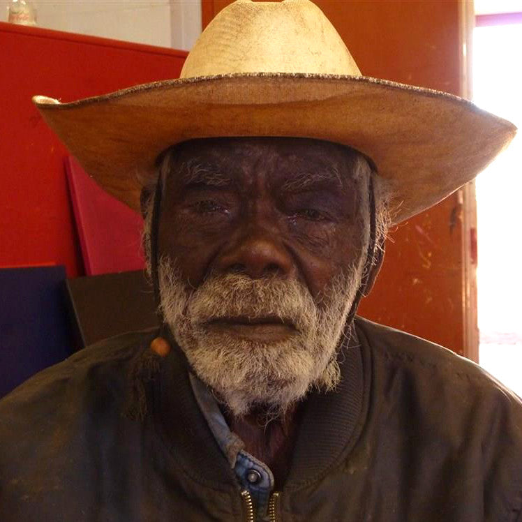 Aboriginal Artwork by Frank Japanangka, Janganpa Jukurrpa (Brush-tail Possum Dreaming) - Mawurrji, 30.5x30.5cm