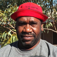 Aboriginal Artwork by Frankie Jangala Brown, Warlukurlangu Jukurrpa (Fire country Dreaming), 30x30cm