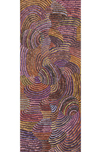 Aboriginal Artwork by Grace Napangardi Butcher, Pikilyi Jukurrpa (Vaughan Springs Dreaming), 152x61cm
