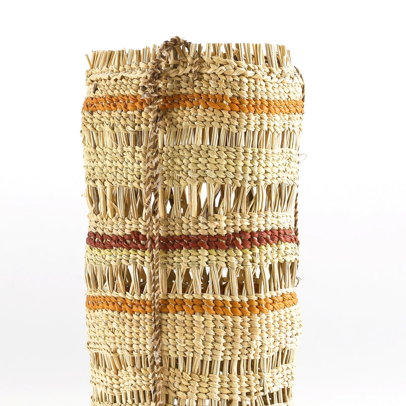 Aboriginal Artwork by Garrawarra Munyarryun, Bathi (woven basket)