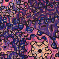 Aboriginal Artwork by Gayle Napangardi Gibson, Mina Mina Jukurrpa - Ngalyipi, 122x107cm