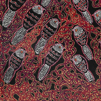 Aboriginal Artwork by Geraldine Napangardi Granites, Ngalyipi Jukurrpa (Snake Vine Dreaming) - Purturlu, 61x61cm