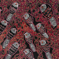 Aboriginal Artwork by Geraldine Napangardi Granites, Ngalyipi Jukurrpa (Snake Vine Dreaming) - Purturlu, 61x61cm