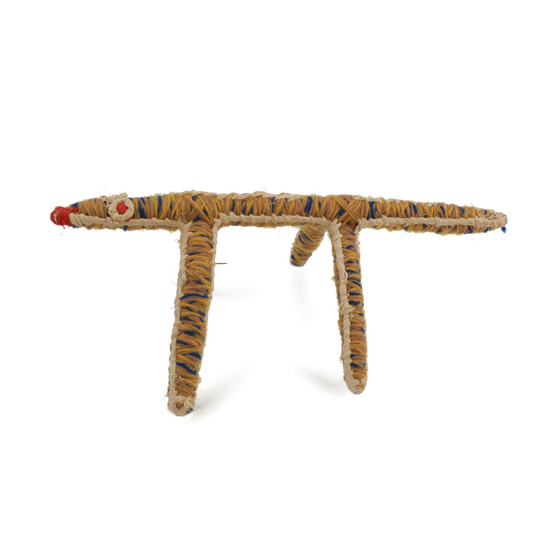 Aboriginal Artwork by Glenys James - Tinka (Lizard) Tjanpi Sculpture