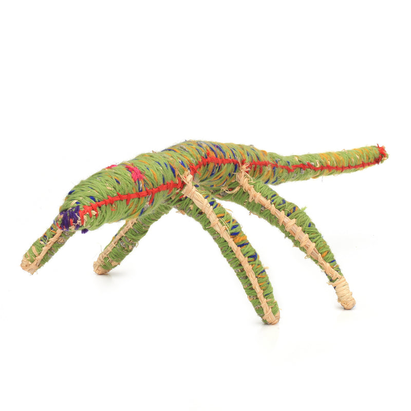 Aboriginal Artwork by Glenys James - Goanna Tjanpi Sculpture