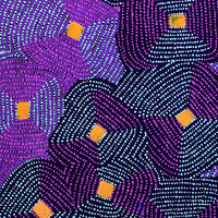 Aboriginal Artwork by Gloria Napangardi Gill, Lukarrara Jukurrpa, 107x91cm