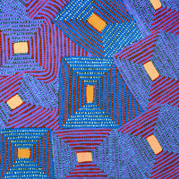 Aboriginal Artwork by Gloria Napangardi Gill, Lukarrara Jukurrpa, 107x91cm