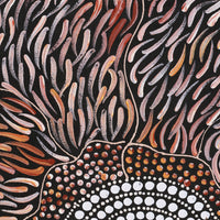 Aboriginal Artwork by Grace Napangardi Butcher, Pikilyi Jukurrpa (Vaughan Springs Dreaming), 122x61cm