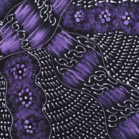 Aboriginal Artwork by Grace Napangardi Butcher, Pikilyi Jukurrpa (Vaughan Springs Dreaming), 30x30cm