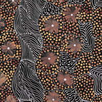 Aboriginal Artwork by Grace Napangardi Butcher, Pikilyi Jukurrpa (Vaughan Springs Dreaming), 50x40cm