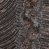 Aboriginal Artwork by Grace Napangardi Butcher, Pikilyi Jukurrpa (Vaughan Springs Dreaming), 46x46cm