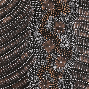 Aboriginal Artwork by Grace Napangardi Butcher, Pikilyi Jukurrpa (Vaughan Springs Dreaming), 46x46cm - ART ARK®