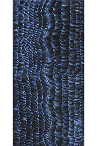 Aboriginal Artwork by Grace Napangardi Butcher, Pikilyi Jukurrpa (Vaughan Springs Dreaming), 61x30cm
