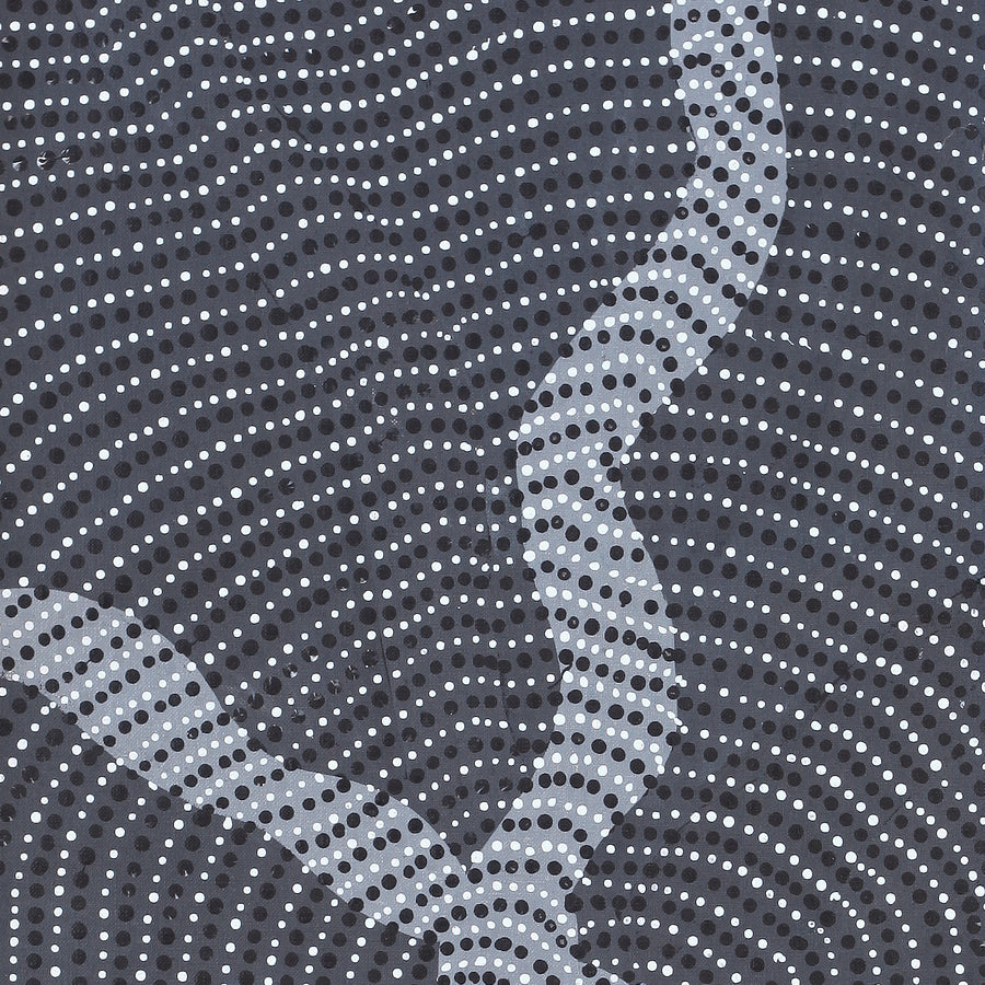 Aboriginal Artwork by Grace Napangardi Butcher, Pikilyi Jukurrpa (Vaughan Springs Dreaming), 76x30cm