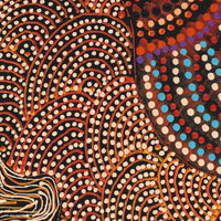 Aboriginal Artwork by Grace Napangardi Butcher, Pikilyi Jukurrpa (Vaughan Springs Dreaming), 76x61cm