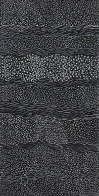 Aboriginal Artwork by Grace Napangardi Butcher, Pikilyi Jukurrpa (Vaughan Springs Dreaming), 91x46cm