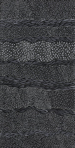 Aboriginal Artwork by Grace Napangardi Butcher, Pikilyi Jukurrpa (Vaughan Springs Dreaming), 91x46cm - ART ARK®