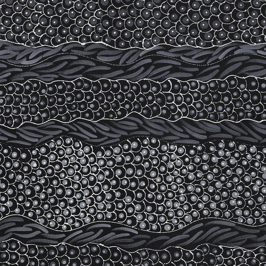 Aboriginal Artwork by Grace Napangardi Butcher, Pikilyi Jukurrpa (Vaughan Springs Dreaming), 91x46cm