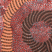 Aboriginal Artwork by Grace Napangardi Butcher, Pikilyi Jukurrpa (Vaughan Springs Dreaming), 30x30cm