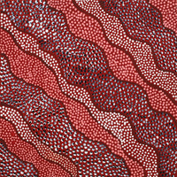 Aboriginal Artwork by Grace Napangardi Butcher, Pikilyi Jukurrpa (Vaughan Springs Dreaming), 30x30cm