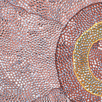 Aboriginal Artwork by Grace Napangardi Butcher, Pikilyi Jukurrpa (Vaughan Springs Dreaming), 61x30cm