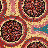 Aboriginal Artwork by Graeson Jupurrurla Nelio, Patterns of the Landscape around Yuendumu, 30x30cm