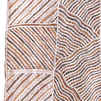 Aboriginal Artwork by Gurrundul #1 Marawili Deborah, Yingapungapu, 91x53cm Bark