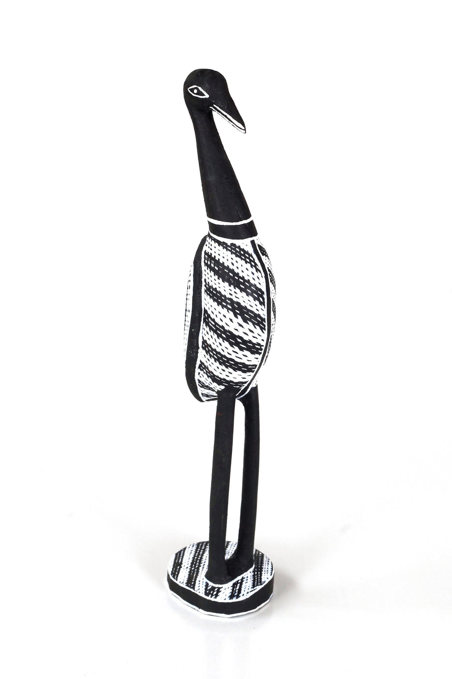 Aboriginal Artwork by Peter (Justin) Guyula Wuyulngurra, Gapuwiyak - Carved Bird Sculpture