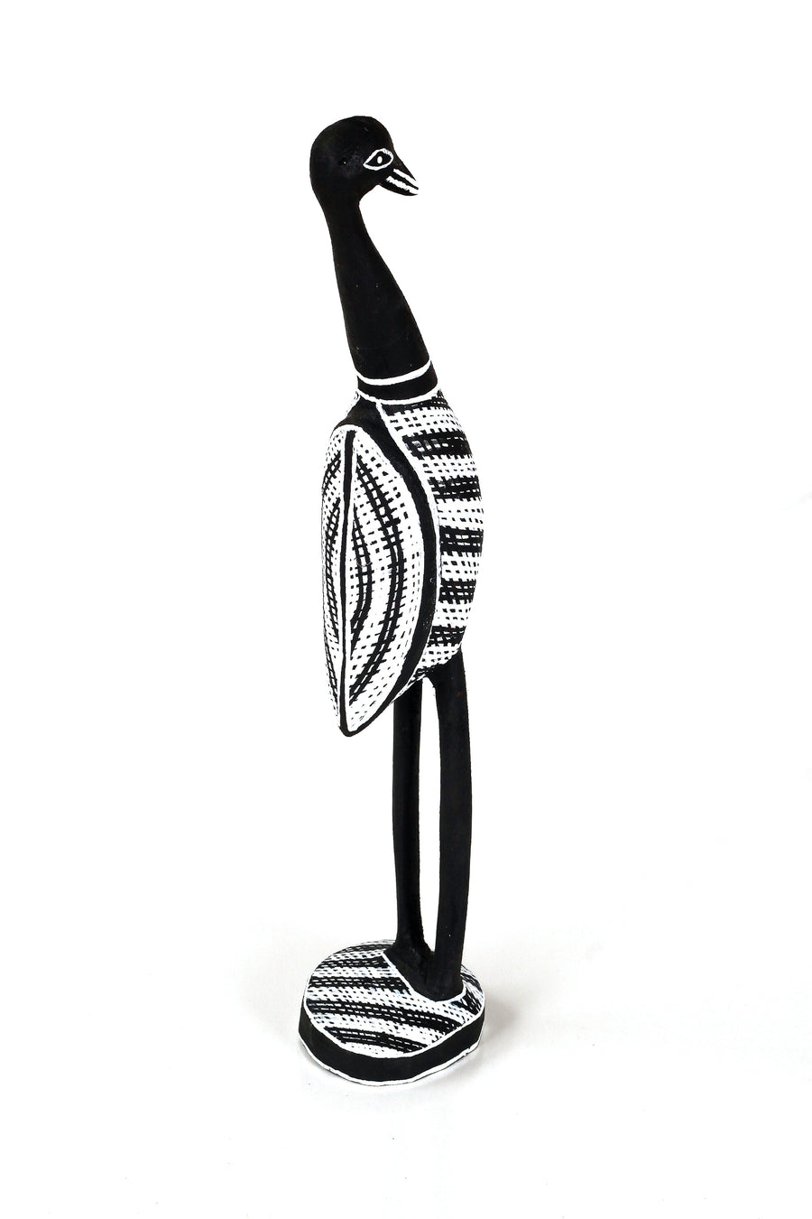 Aboriginal Artwork by Peter (Justin) Guyula Wuyulngurra, Gapuwiyak - Carved Bird Sculpture
