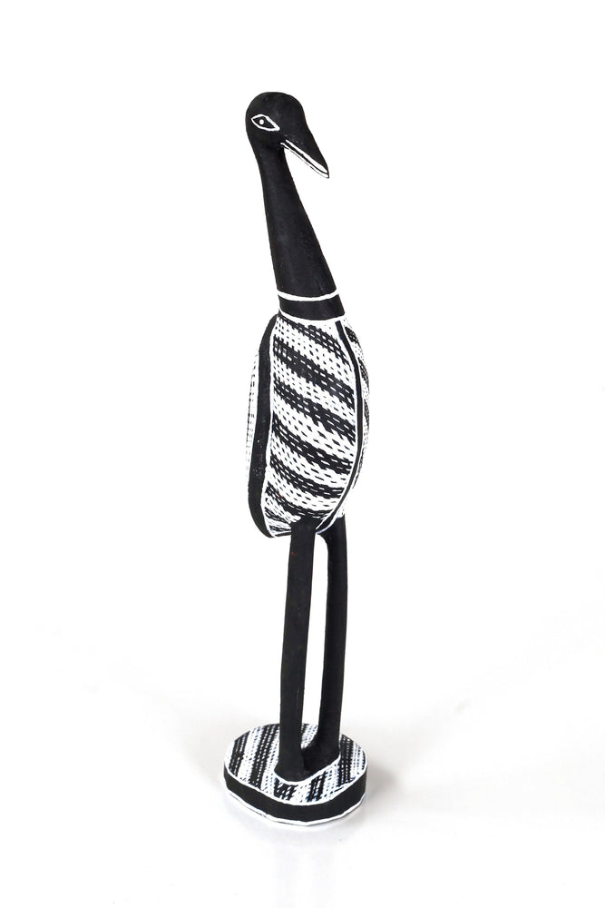 Aboriginal Artwork by Peter (Justin) Guyula Wuyulngurra, Gapuwiyak - Carved Bird Sculpture