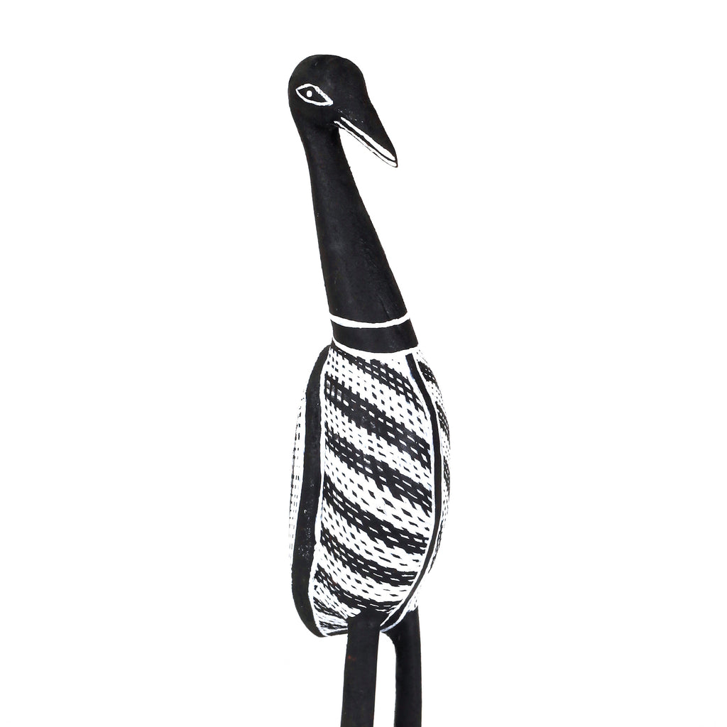 Aboriginal Artwork by Peter (Justin) Guyula Wuyulngurra, Gapuwiyak - Carved Bird Sculpture