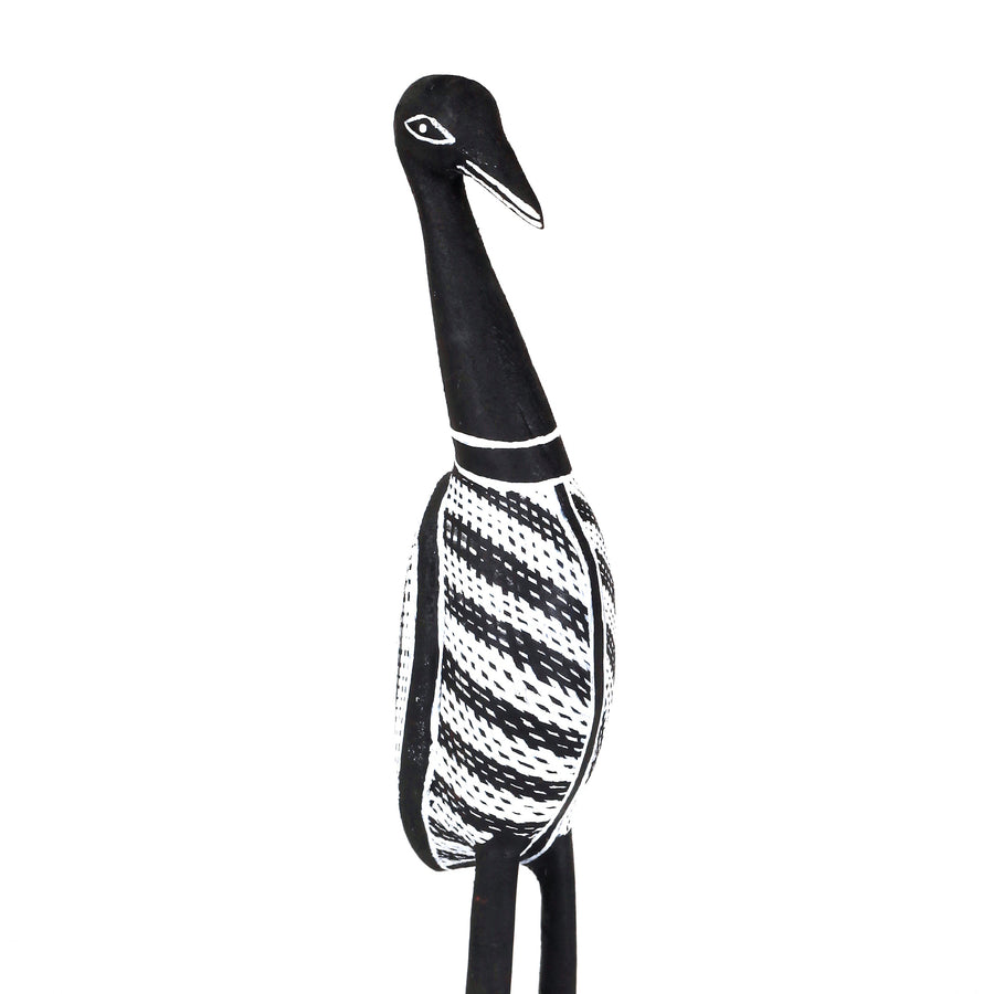 Aboriginal Artwork by Peter (Justin) Guyula Wuyulngurra, Gapuwiyak - Carved Bird Sculpture