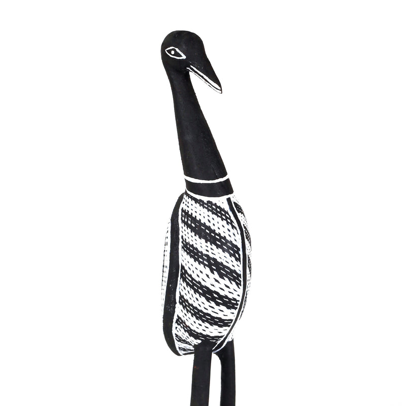 Aboriginal Artwork by Peter (Justin) Guyula Wuyulngurra, Gapuwiyak - Carved Bird Sculpture