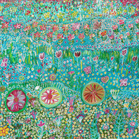 Aboriginal Artwork by Gwenneth Blitner, Bush Flower Country, 120x88cm