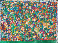 Aboriginal Artwork by Gwenneth Blitner, Walmajarra, 60x45cm