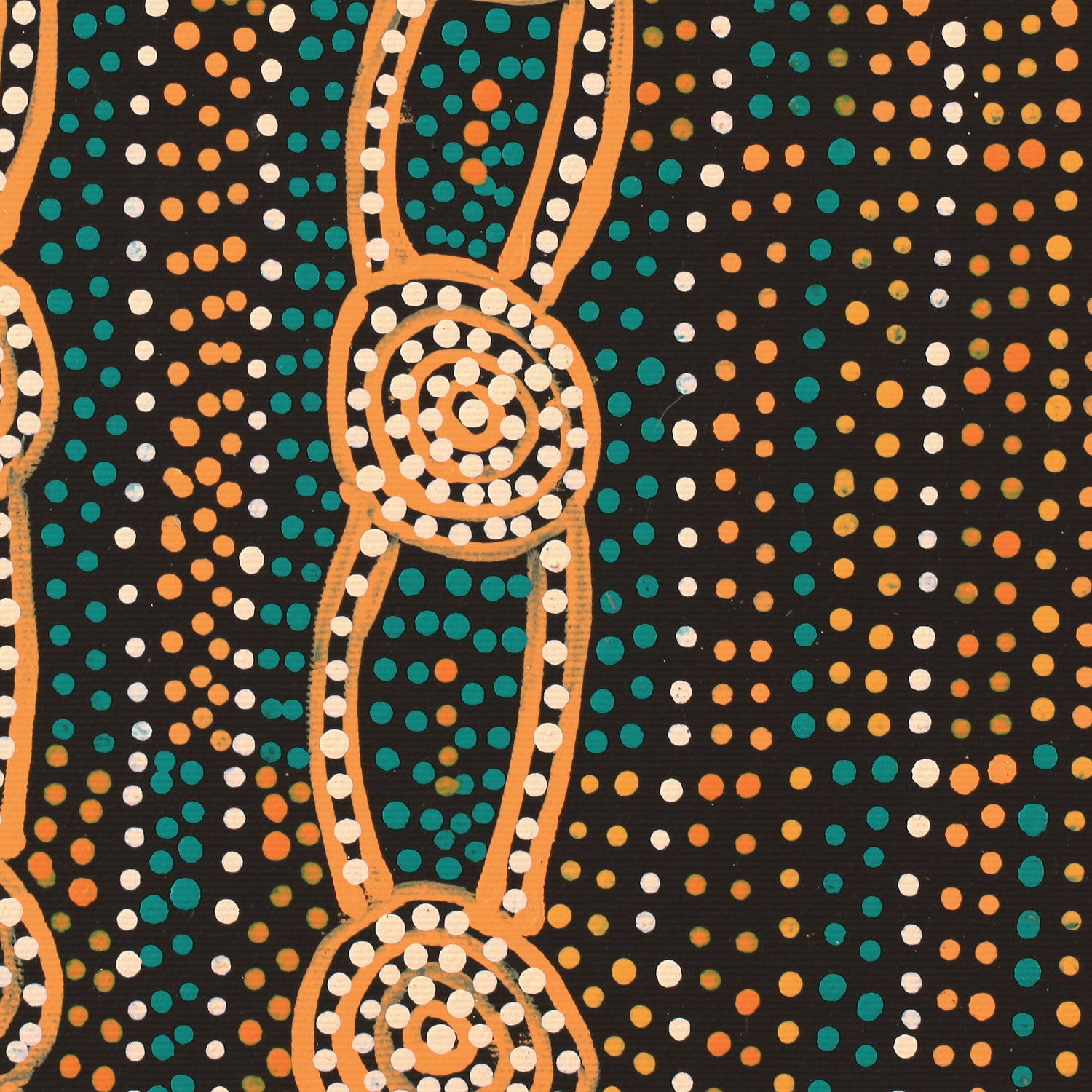 Helen Nungarrayi Reed - Aboriginal Art | 30x30cm | 337 - ART ARK®