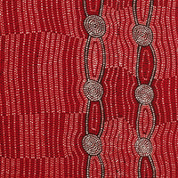 Aboriginal Artwork by Helen Nungarrayi Reed, Mina Mina Dreaming - Ngalyipi, 107x76cm