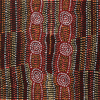 Aboriginal Artwork by Helen Nungarrayi Reed, Mina Mina Jukurrpa - Ngalyipi, 30x30cm