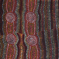 Aboriginal Artwork by Helen Nungarrayi Reed, Mina Mina Dreaming - Ngalyipi, 61x46cm