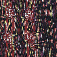 Aboriginal Artwork by Helen Nungarrayi Reed, Mina Mina Dreaming - Ngalyipi, 76x61cm