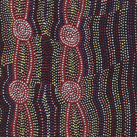 Aboriginal Art by Helen Nungarrayi Reed, Mina Mina Dreaming - Ngalyipi, 76x61cm - ART ARK®