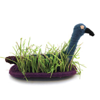 Aboriginal Artwork by Helen Tjukintja - Tjanpi Bird Sculpture