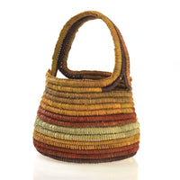 Aboriginal Artwork by Helen Dhagapan Djalkarratjp, Gapuwiyak - Woven Basket